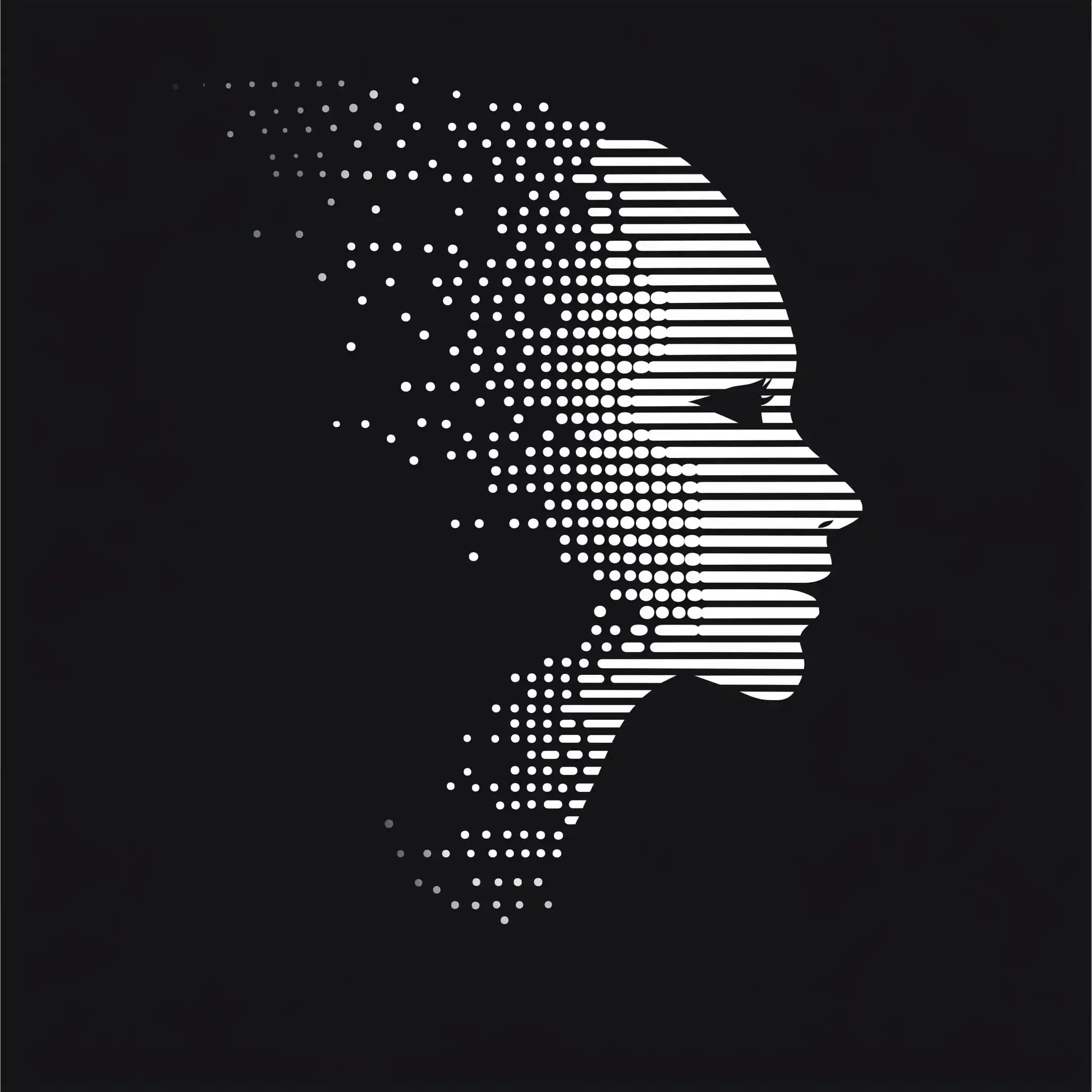 ASCII Profile Logo Design