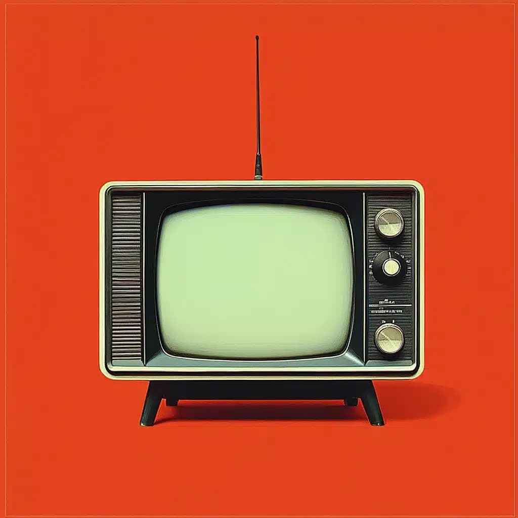 Clean Editorial TV Logo