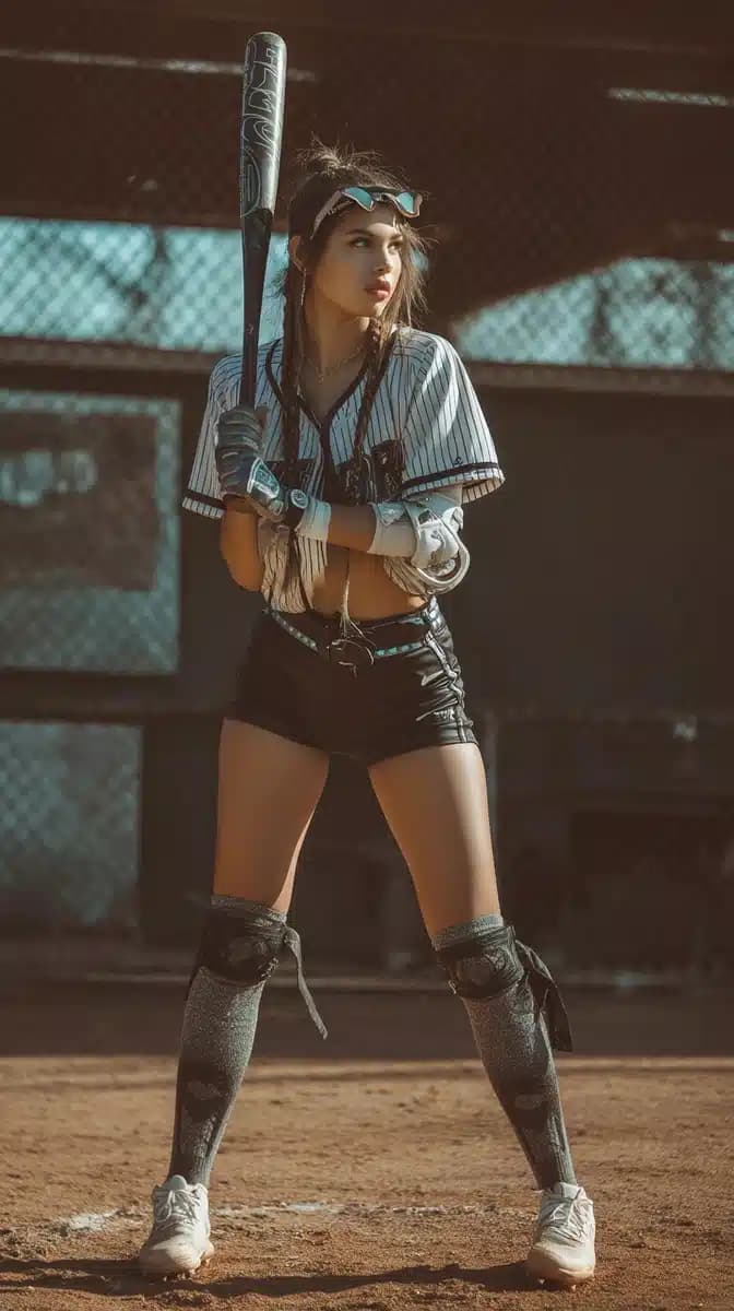 Cyberpunk Baseball Star Ready