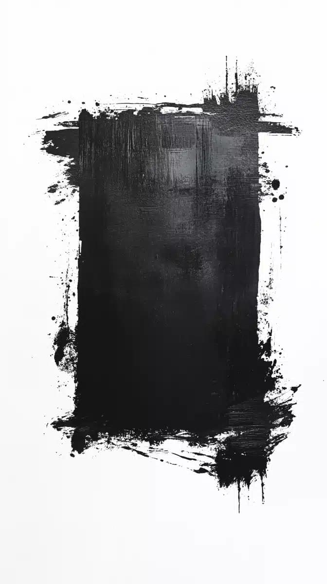 Grunge Frame on White
