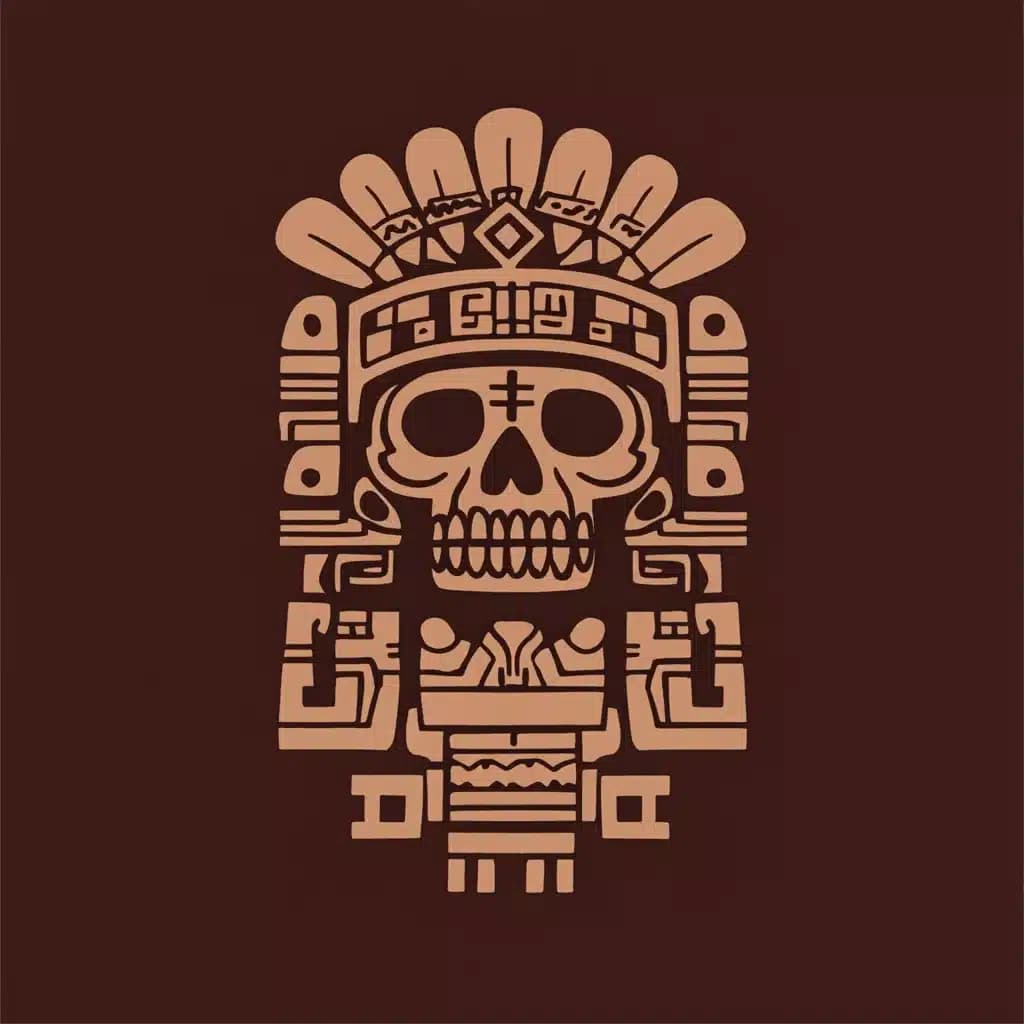 Mayan Ah Puch Logo