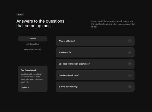 Rocket FAQ