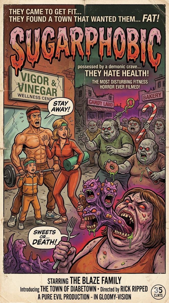 Vintage Movie Poster: Sugarphobic