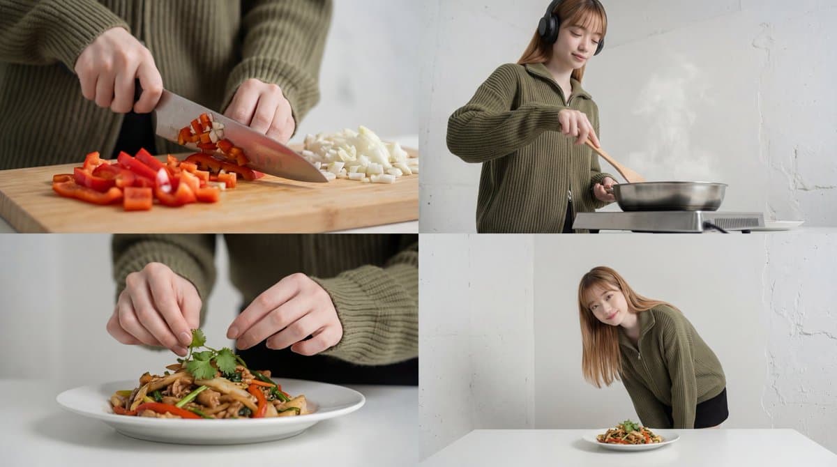 Cinematic Food Short Video with ASMR