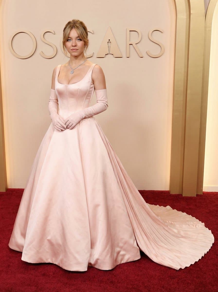 Red Carpet Glamour Portrait with Ball Gown