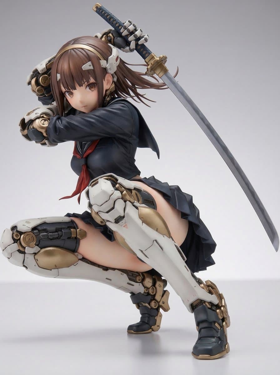 Samurai Mecha Girl 1/7 Scale PVC Figure