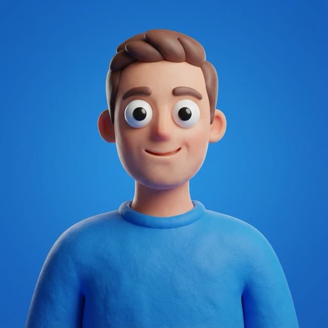 Stylized 3D Clay Character Transformation