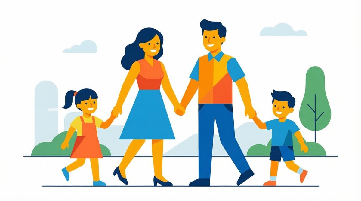 Flat Illustration of a Subject in Startup Vector Art Style
