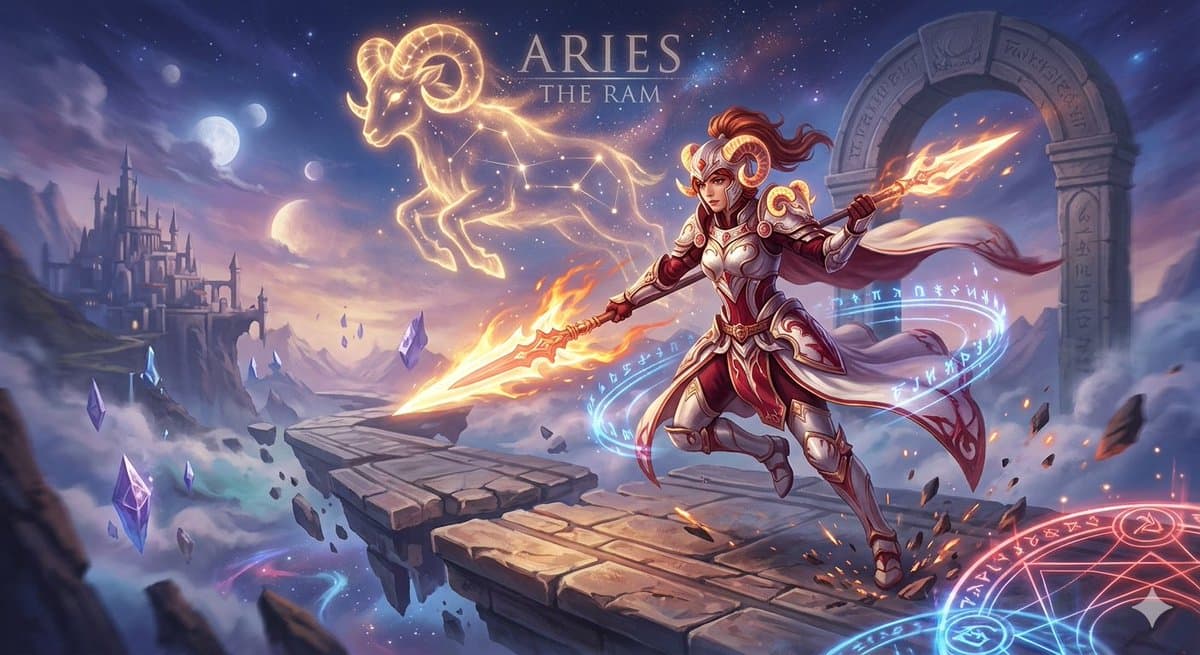 Aries Zodiac Sign with Mars Influence