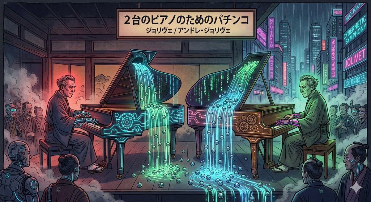 Cyberpunk Pianists: Jolivet and Doppelgänger