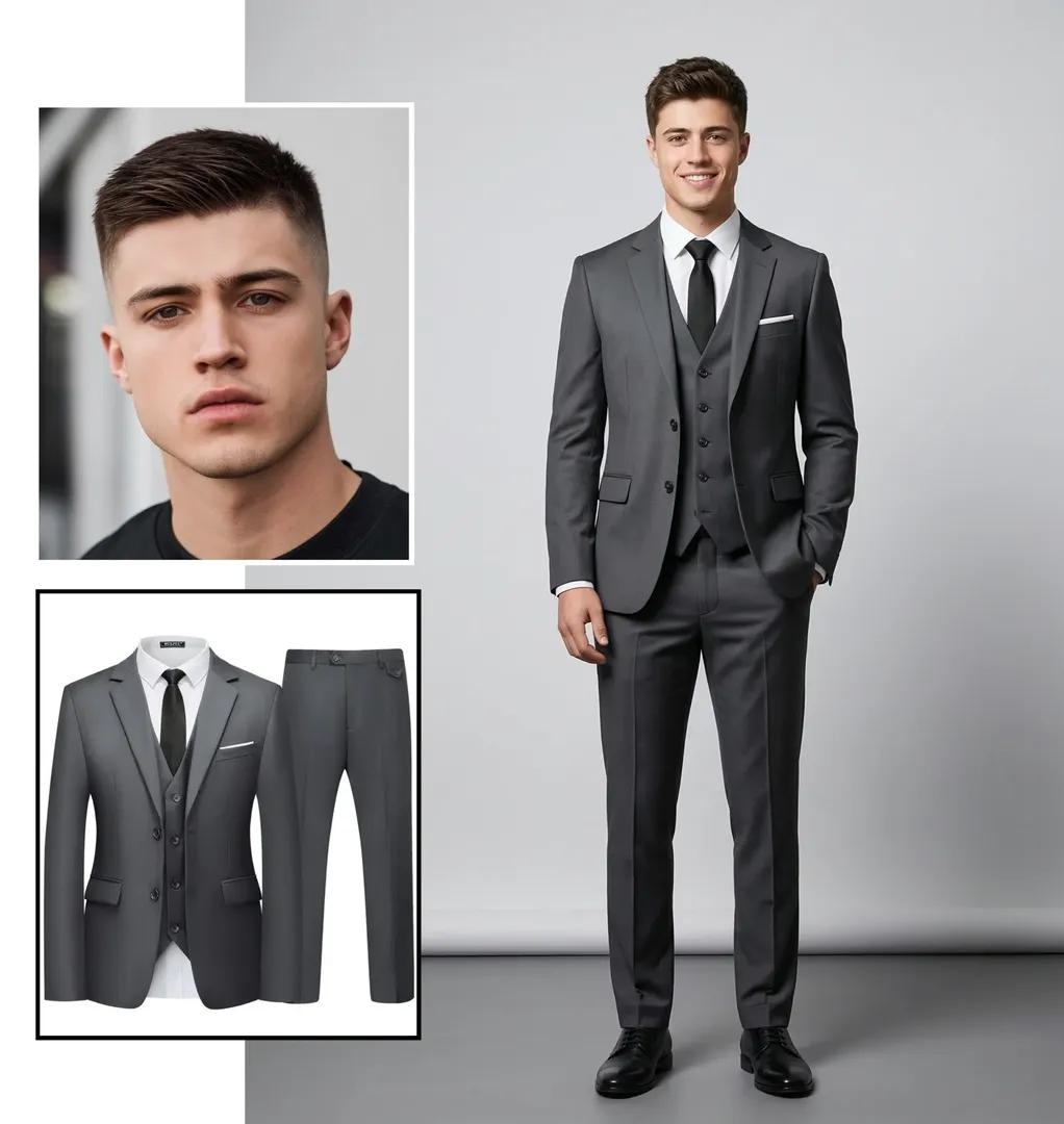 Full Body Studio Fashion Portrait