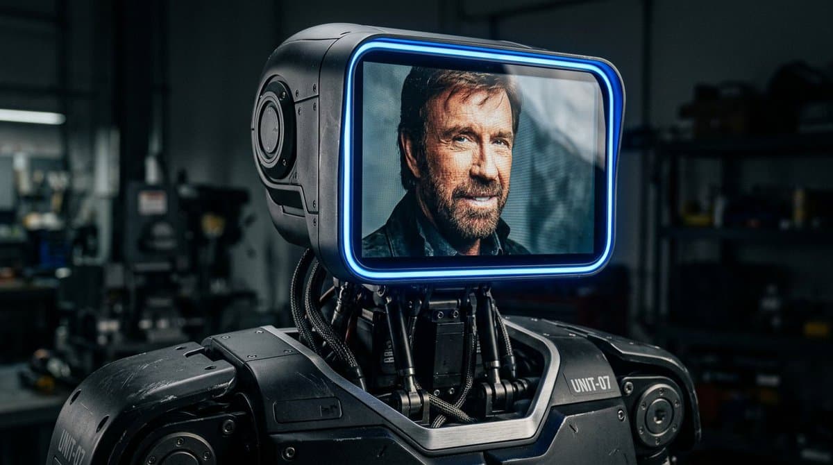 Hyper-realistic Robot with LCD Face
