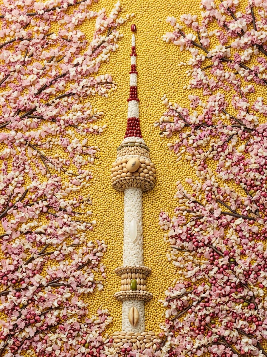 Grain Art Masterpiece by Zhou Zhijiang