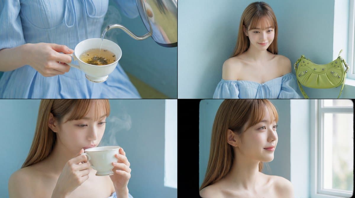 Cinematic Tea Time Charm with ASMR