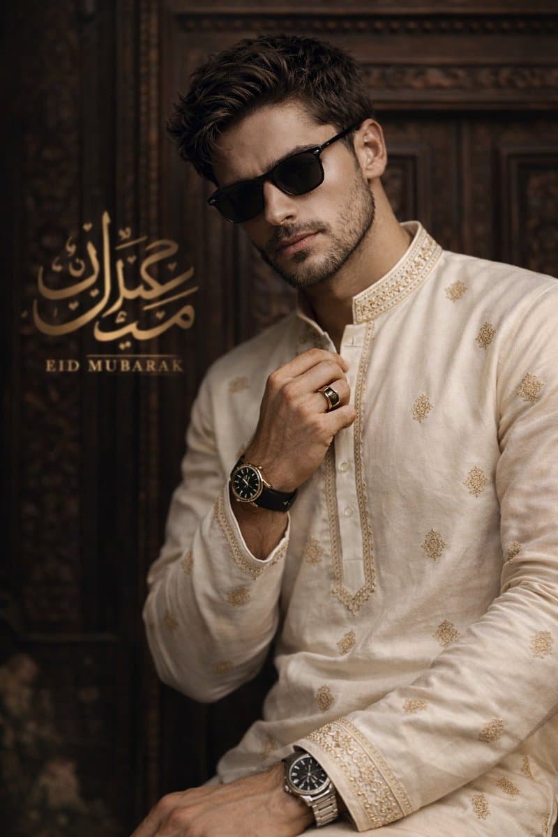 Cinematic Fashion Portrait: Eid Mubarak