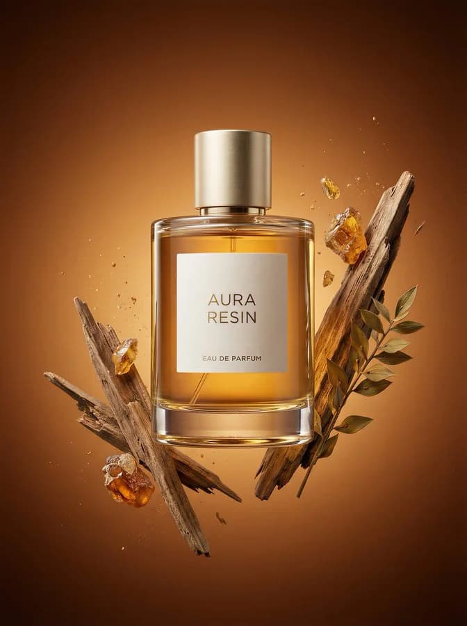 Luxury Perfume Product Campaign Image
