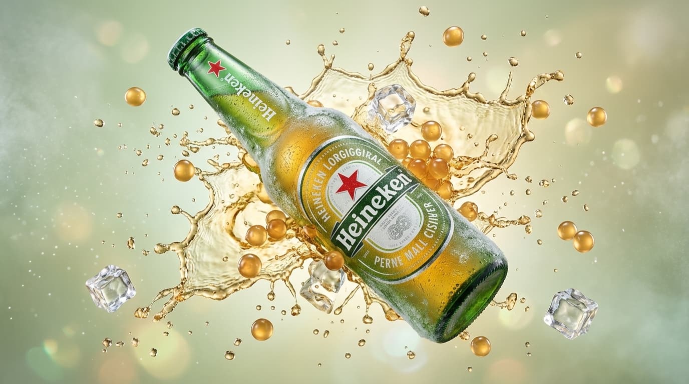Heineken Cold Freshness Beverage Ad