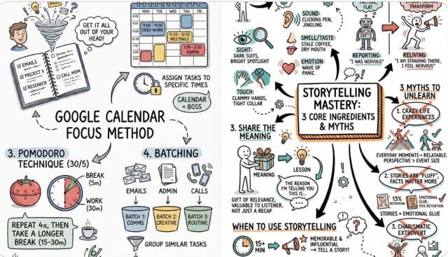 Hand-Drawn Sketchnote Visual Summary