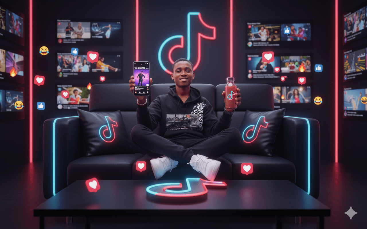 TikTok Ambassador Studio Portrait