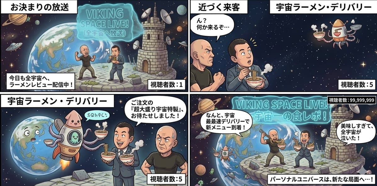 4-Panel Manga: Personal Universe