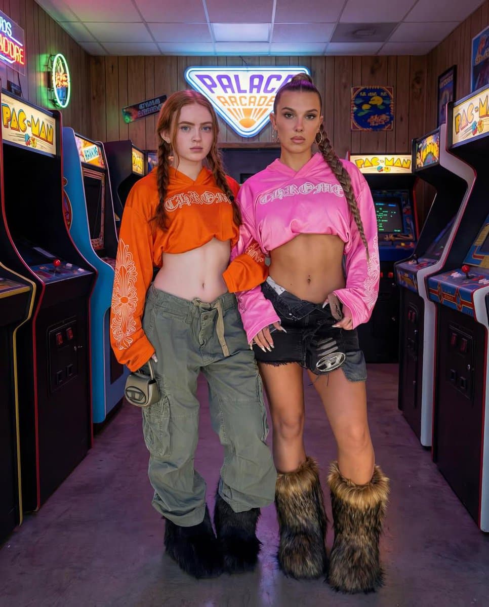 Retro Arcade Fashion Shoot