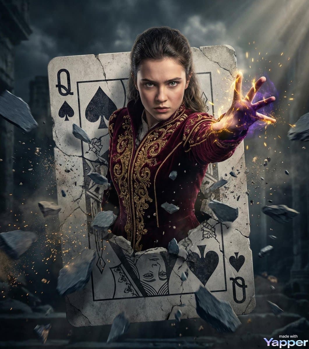 Cinematic Movie Poster: Sorceress Queen of Spades