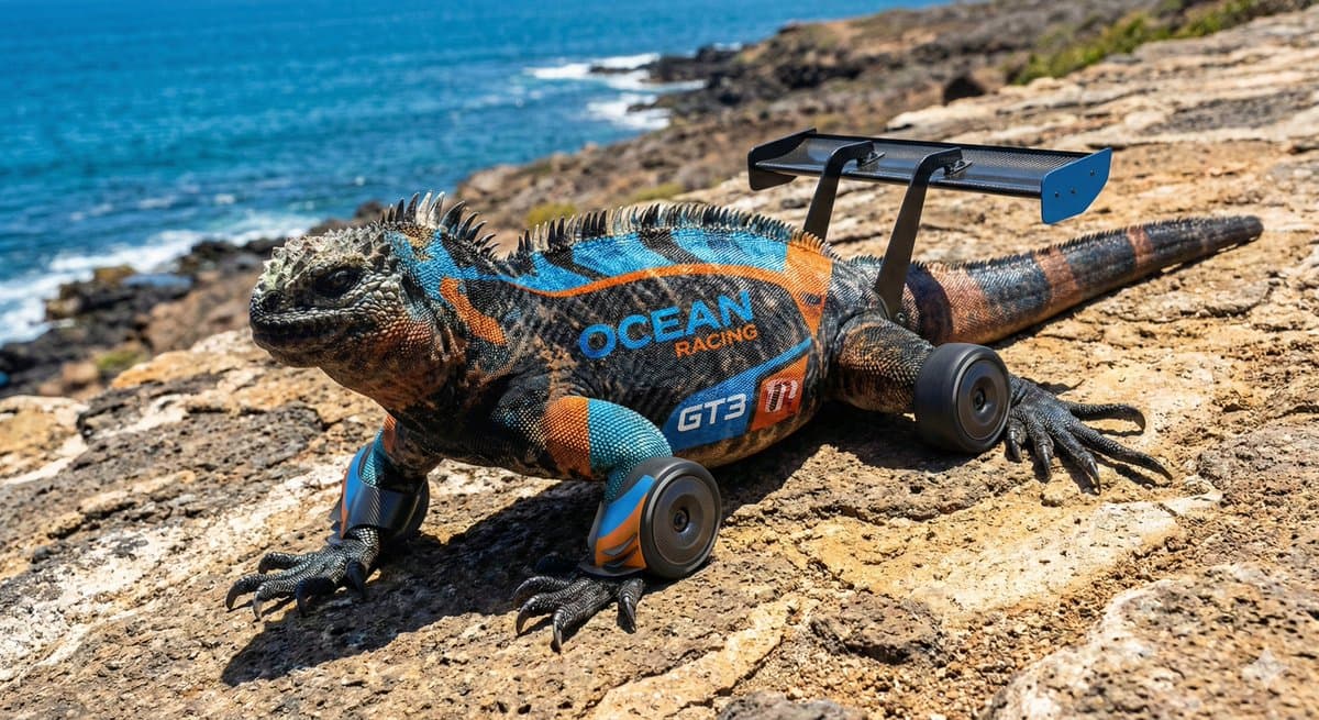 Sea Iguana LMGT3 Car Hybrid