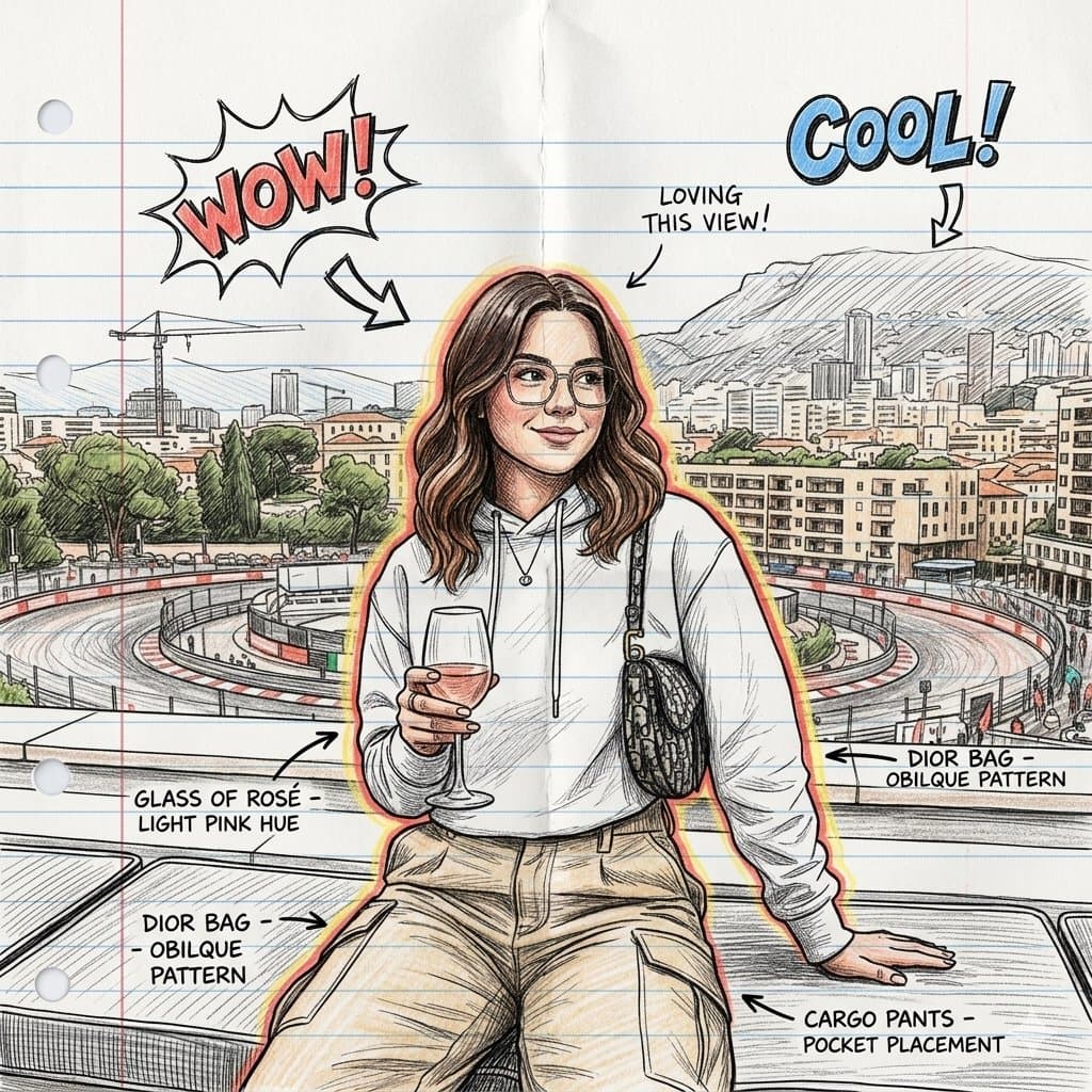 Hand-Drawn Sketchbook Character Illustration