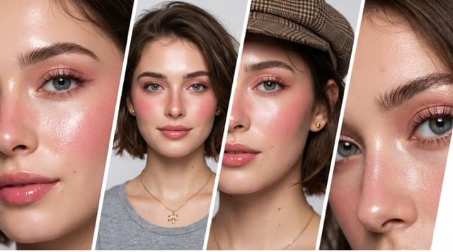 Hyper-realistic Beauty Editorial Collage