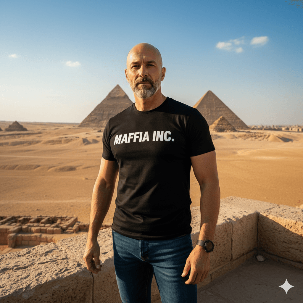 Cinematic Portrait at Giza Pyramids
