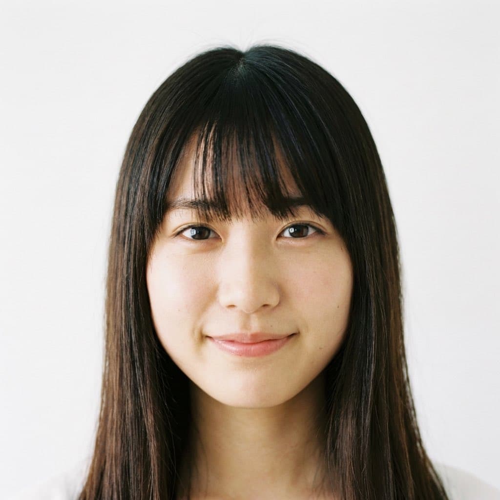 Cute Japanese Woman Portrait