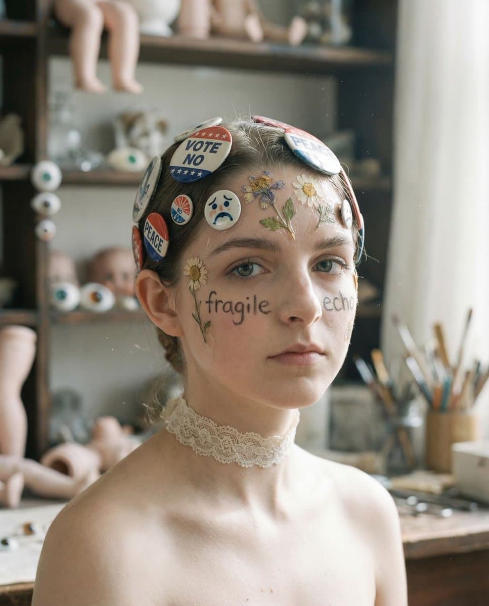 Hyper-realistic Portrait as Living Scrapbook