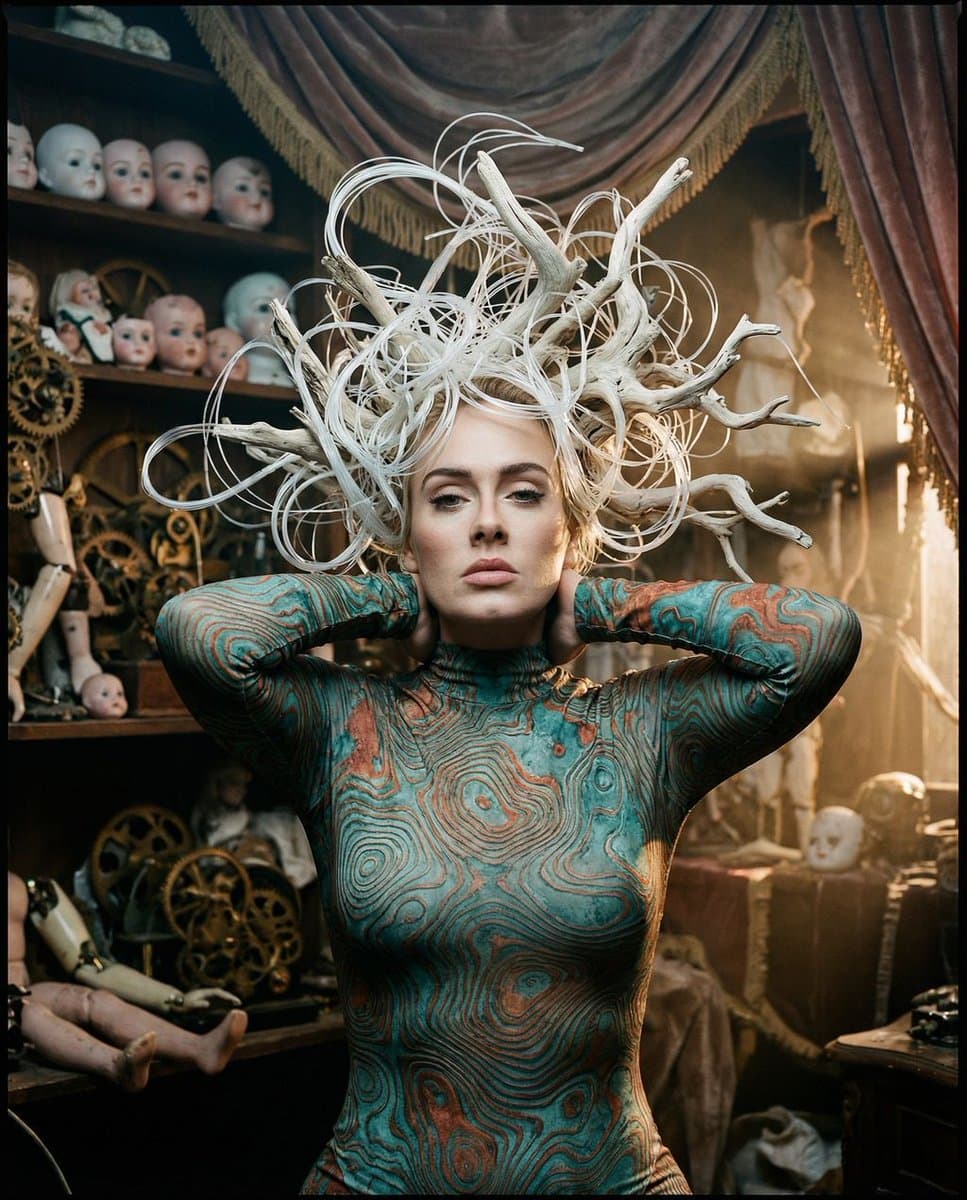 The Automaton's Reverie: Hyper-realistic Portrait