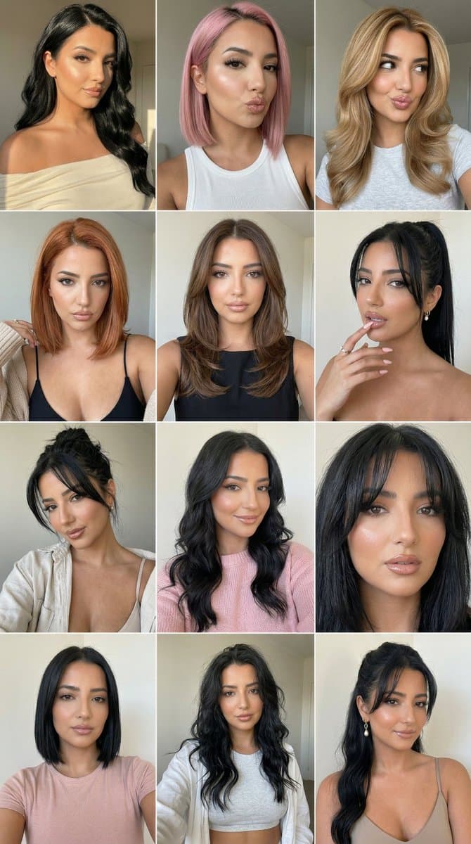 Instagram Beauty Carousel Grid with Consistent Model