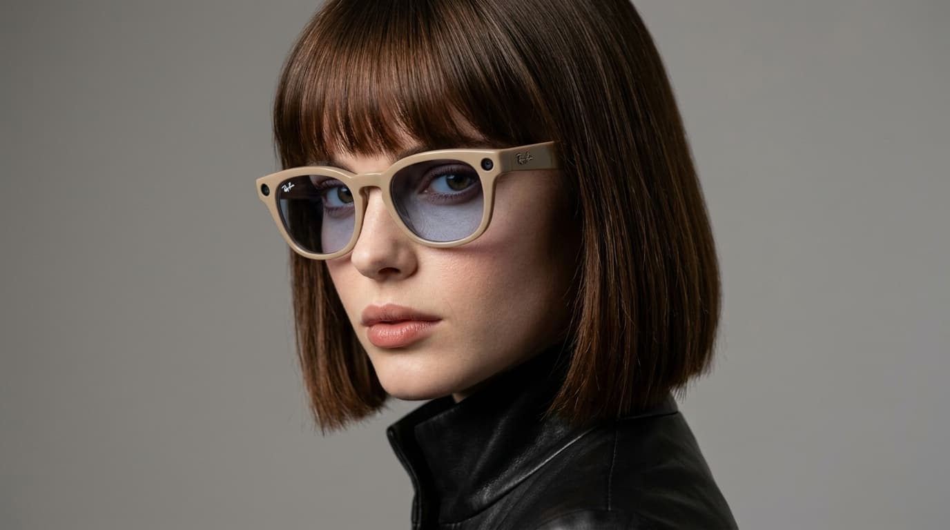 Cinematic Studio Portrait with Smart Glasses