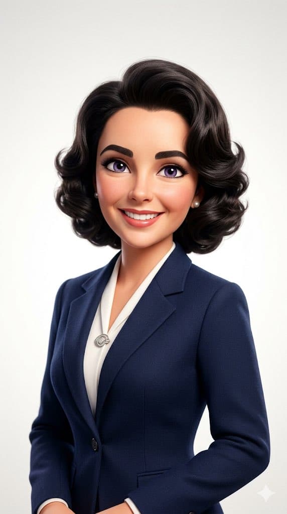 Pixar-style 3D Avatar Headshot