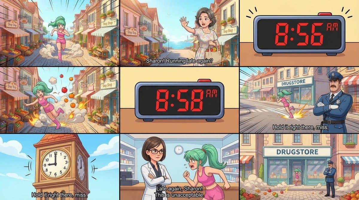 Sharon, the Out-of-Control Girl! Anime Prompt