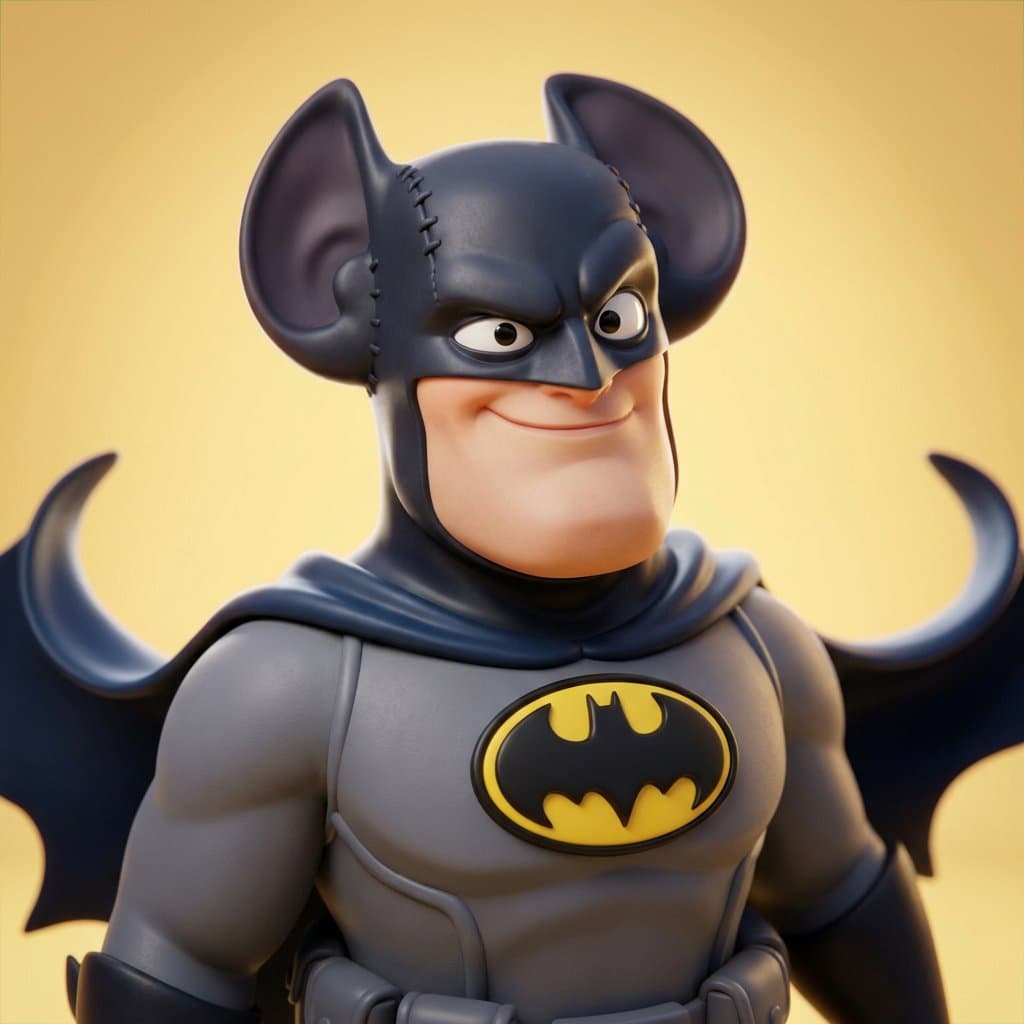 Pixar-style Harry Potter Big-Head Profile Picture