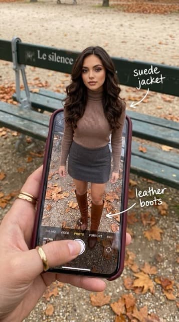 OOTD Breakdown / Smartphone Pop-out Illusion