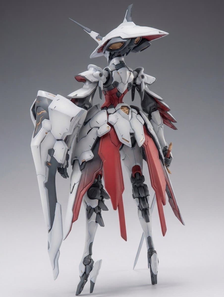 Full Armor Mecha Girl Aurelith Plastic Model
