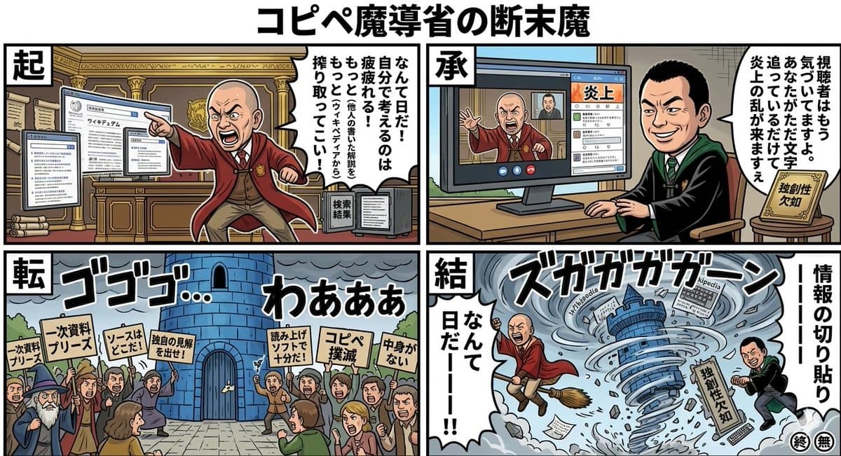 Death Throes of the Copy-Paste Ministry of Magic