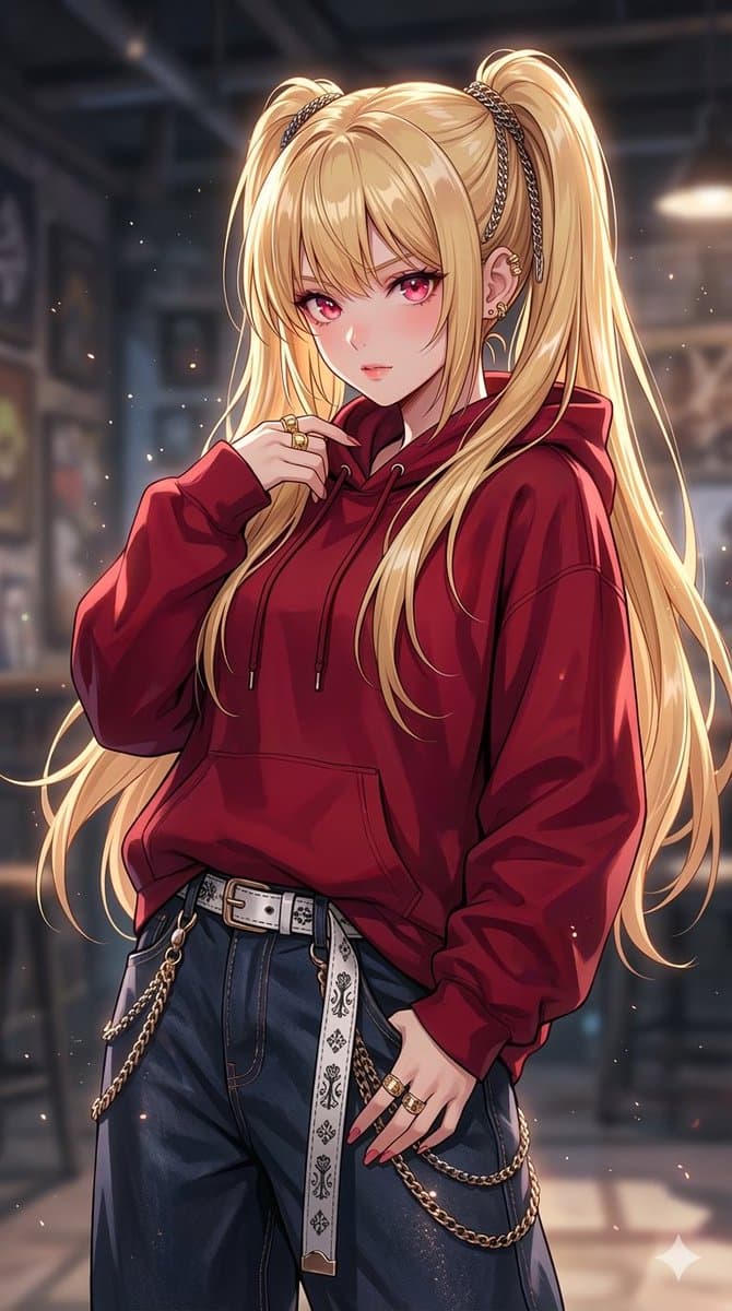 Detailed Portrait with Accessories