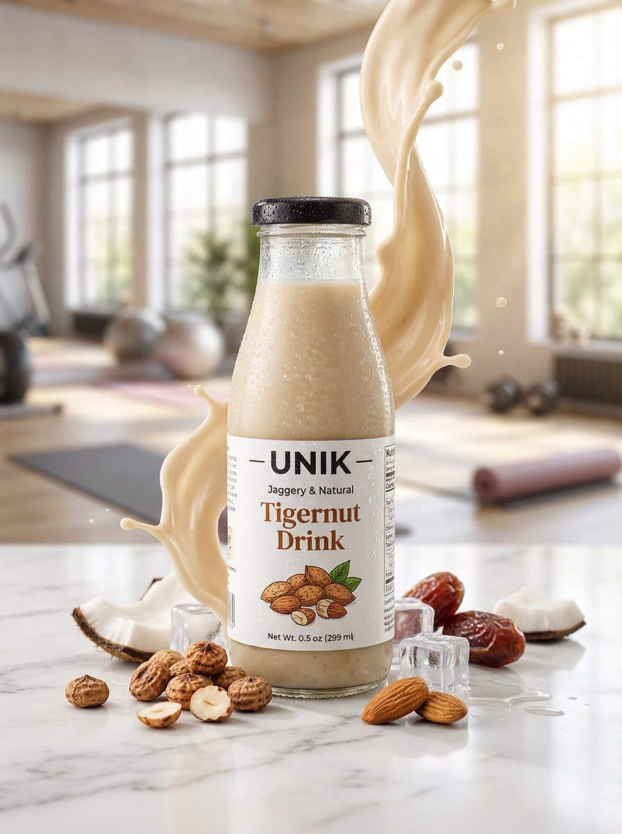UNIK Tigernut Drink Advertisement