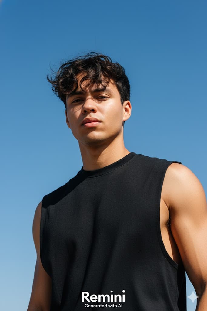 Minimalist Masculine Editorial Portrait