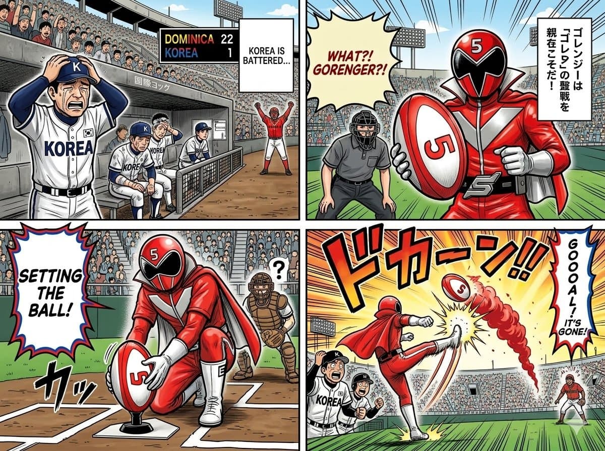 World Baseball: South Korea vs. Dominican Republic